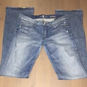 7 for All Mankind sz 28 (6) bootcut jeans